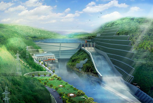锡林郭勒老挝南塔河1号水电站项目